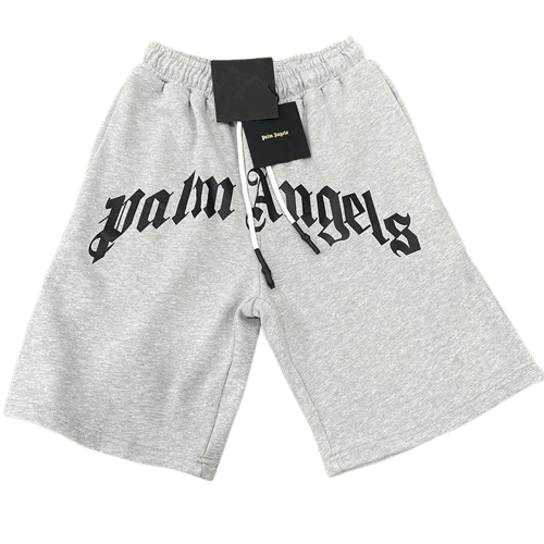 PALM ANGELS GRAY SHORTS