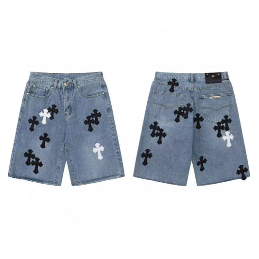 CHROME HEARTS SHORTS JEANS