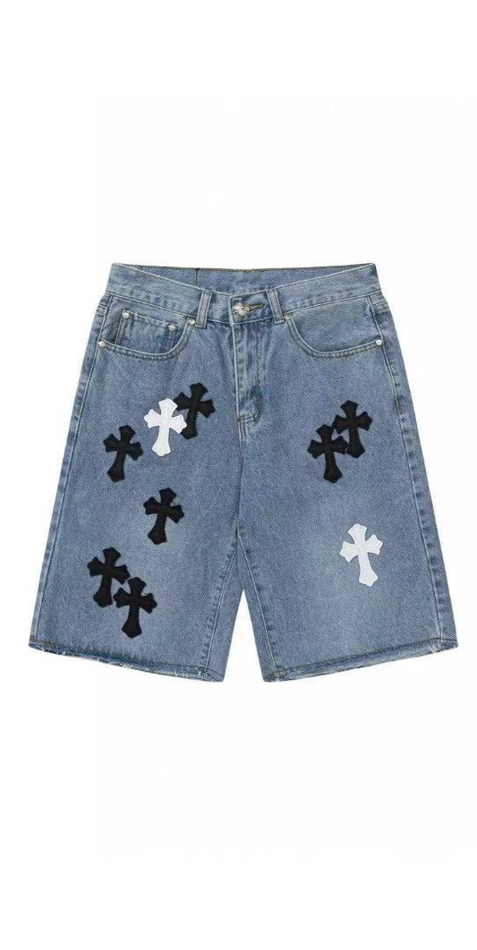 CHROME HEARTS SHORTS JEANS