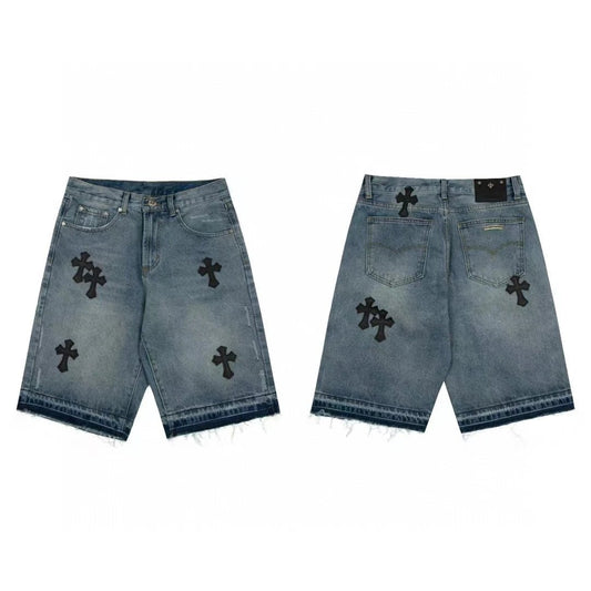 CHROME HEARTS SHORTS JEANS