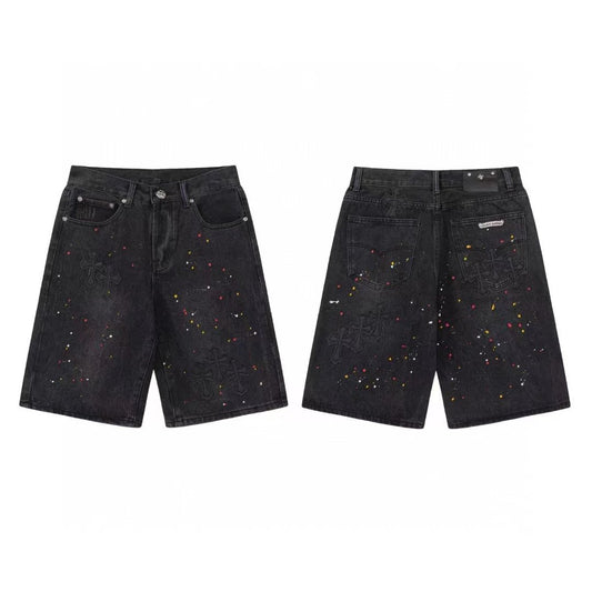 CHROME HEARTS SHORTS JEANS