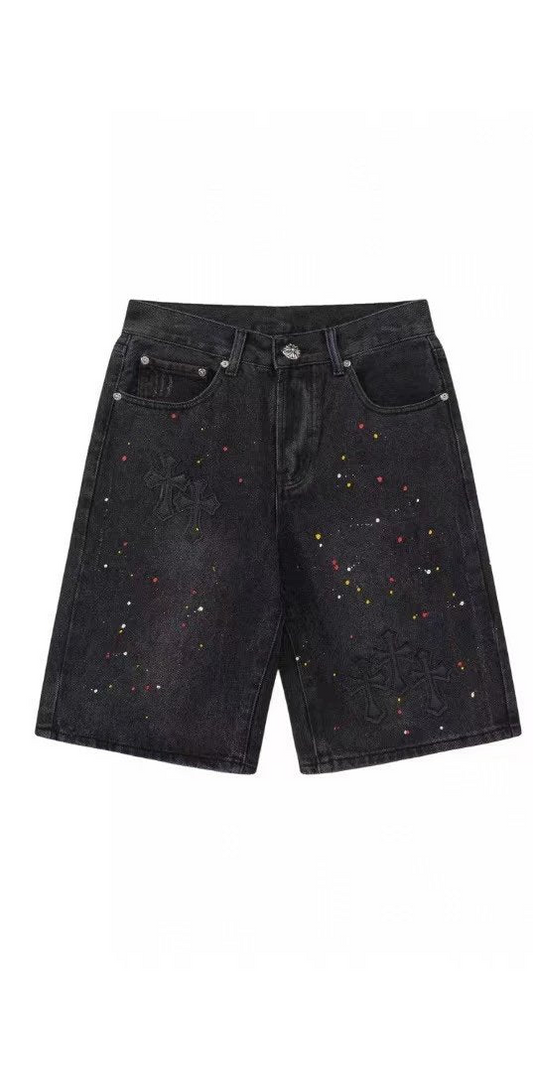 CHROME HEARTS SHORTS JEANS