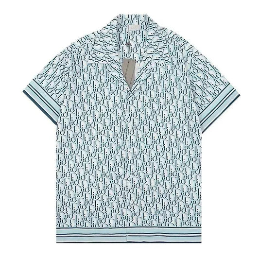 DIOR LIGHT SILVER SUMMER SHIRTS